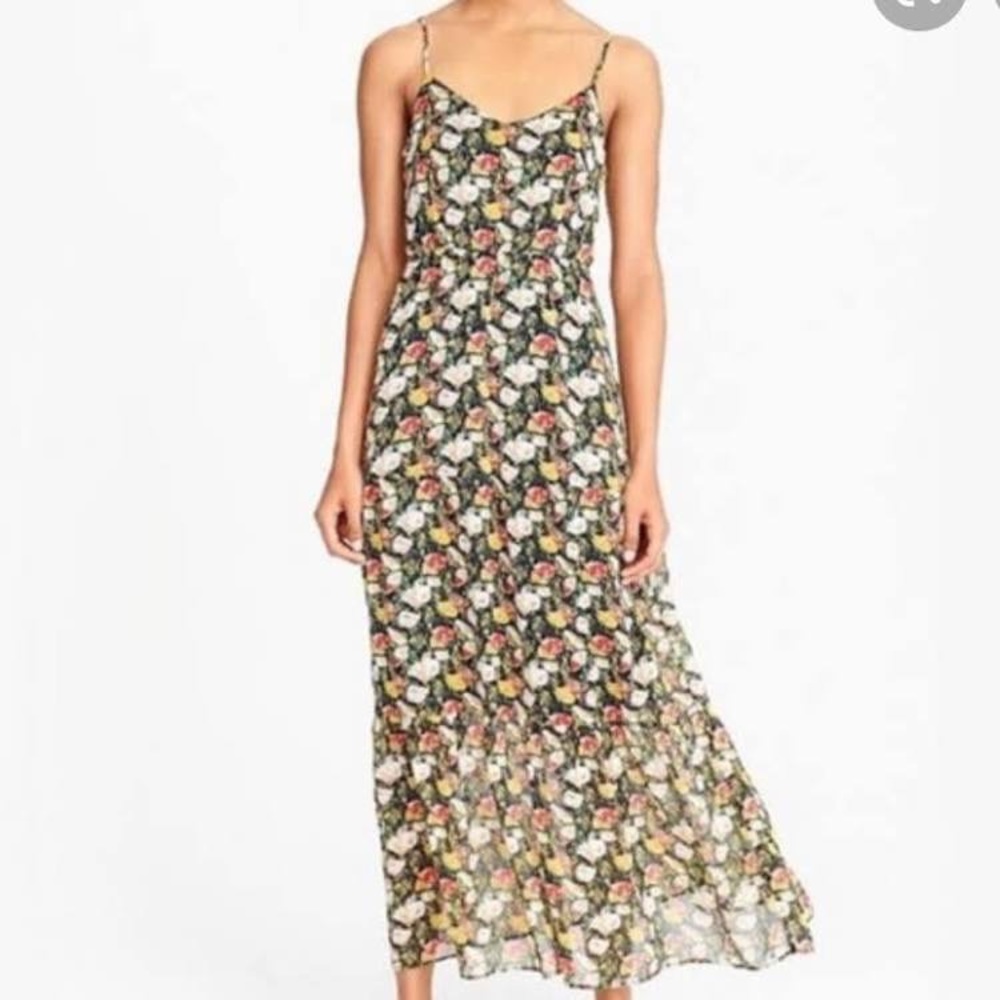 J. Crew Factory  Maxi Dress in Sweet Pea Floral
